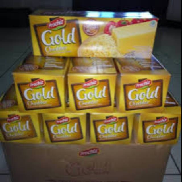 

Keju prochiz gold repack +/ 250gr