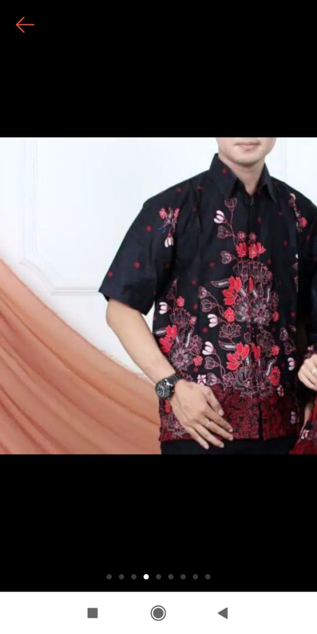Batik Couple Keluarga Sania Ruffle Ori Ndoro Jowi Dnt