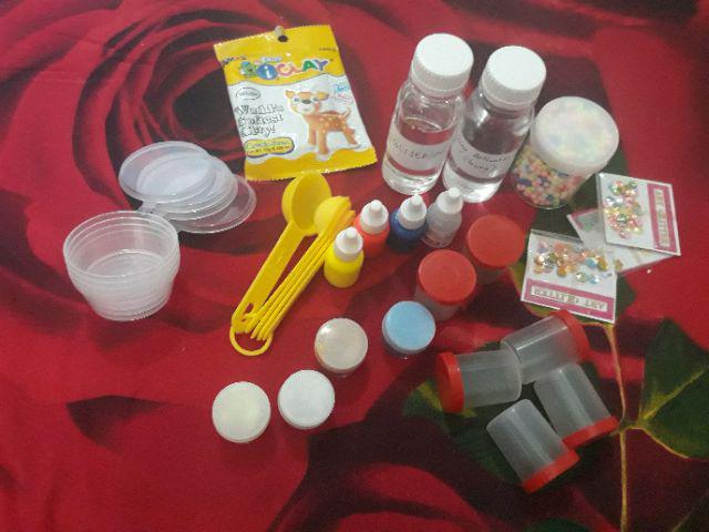 Sendok Takar Kuning 1 Set Plastik - Sendok Ukur Bahan Kue, Obat, Slime