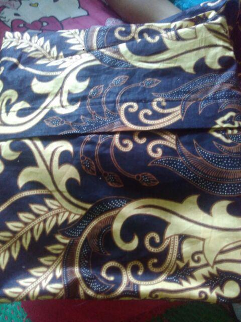 Unika Batik Hrb026 Kenongo Kemeja Tosca Pendek Pekalongan Padi M L Xl Sogan Tulis Halus Kemeja Batik