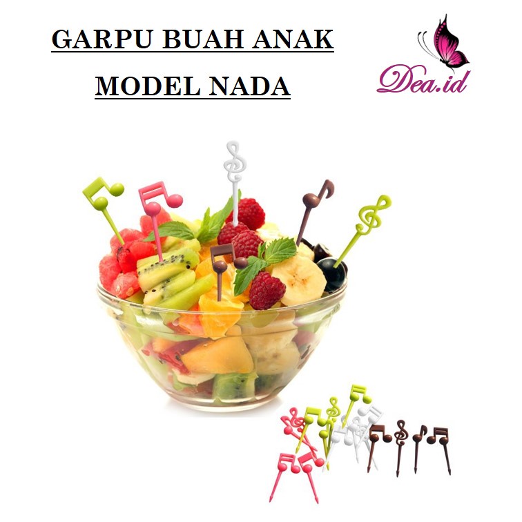 [DEASHOP] GARPU BUAH BERBAGAI KARAKTER / DESSERT FORK ANIMAL / GARPU ANAK / HIASAN BEKAL MAKAN ANAK / TUSUKAN BENTO BUAH ANAK / CHILDREN FRUIT FORK DECORATION DESSERT TOOTHPICKS