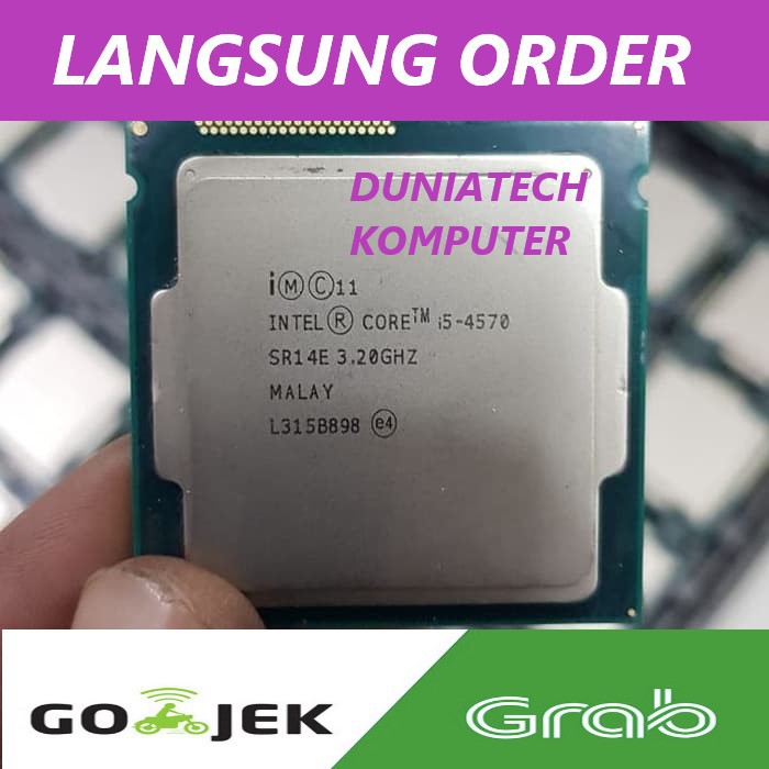 INTEL CORE i5 4570 TRAY + FAN SOCKET 1150 i5-4570 GARANSI 1THN