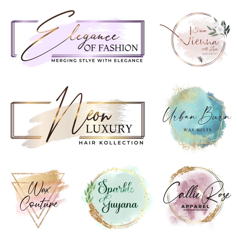 (DRAN NEO 1) JASA BIKIN DESAIN LOGO DESIGN BISNIS OLSHOP USAHA CANTIK UNIK AESTHETIC
