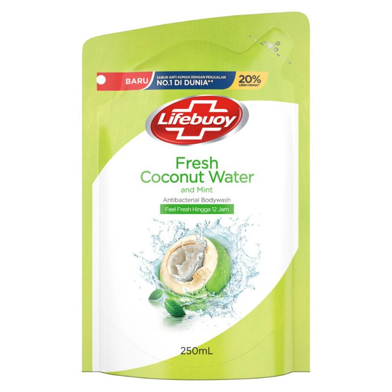 lifebuoy body wash fresh coconut water 250ml