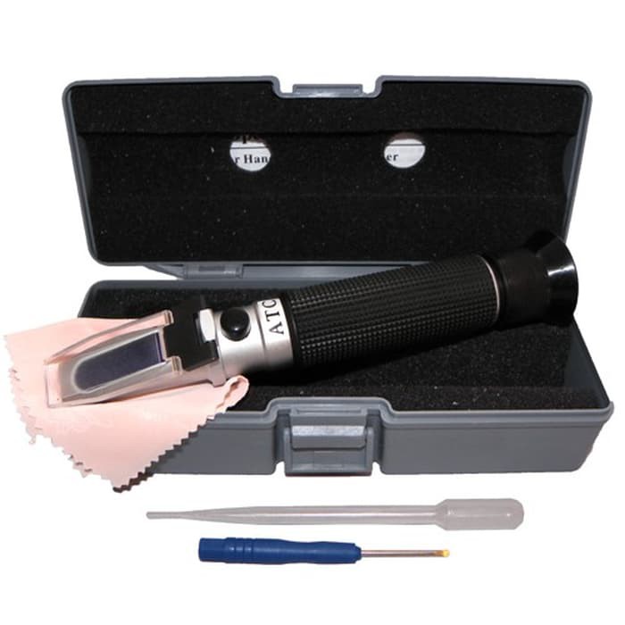 Combo Refractometer Brix &amp; Salinity / Ukur Gula &amp; Garam