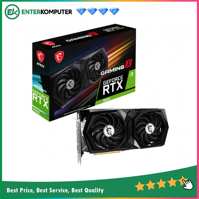 MSI GeForce RTX 3050 8GB GDDR6 - Gaming X