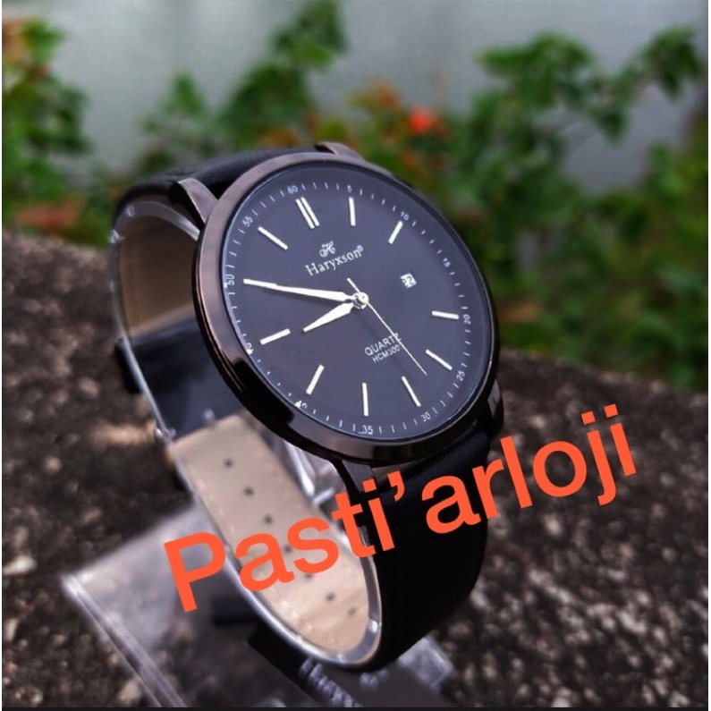 jam Tangan Couple Haryxson Original Kulit Strap Tahan Air Jam Tangan Pria /  Jam Tangan Wanita