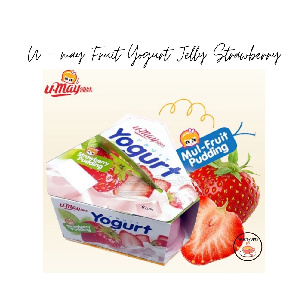

YOGURT – U - MAY FRUIT YOGURT JELLY STRAWBERRY