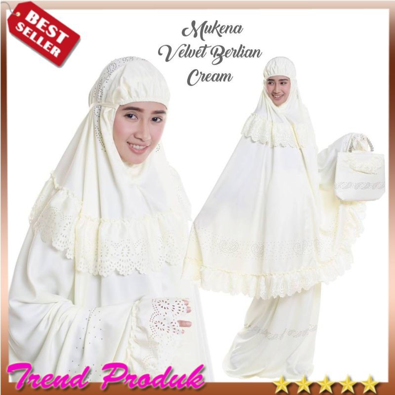Promo Mukena Polos Motif Dewasa Anak Mukena Dewasa Satin Velvet Berlian