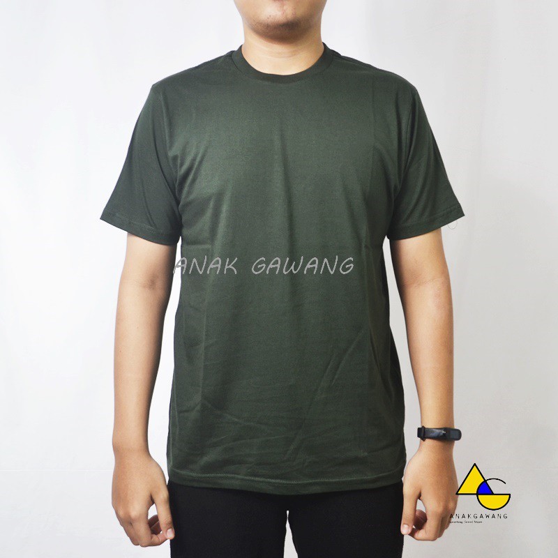 Kaos Polos Cotton Combed 30s Anakgawang