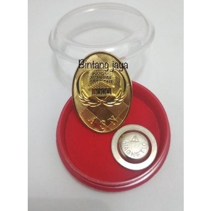 Pin | Pin Bross Wing Lencana Aksesoris Asn Korpri Oval Magnet Plus Box