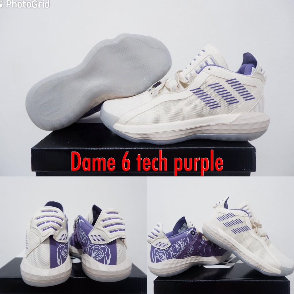dame 6 tech purple