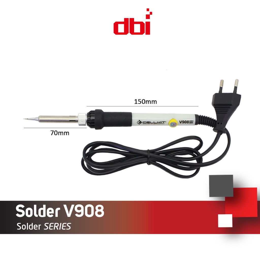 Paket Solder Premium A Solder Cellkit V908 + 3Mata Solder