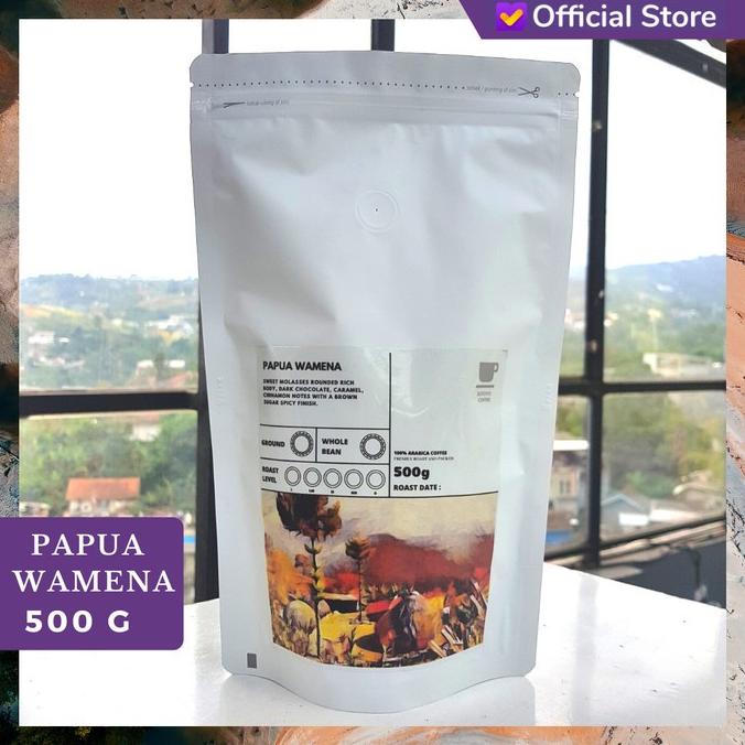 

KOPI ESPRESSO ARABIKA PAPUA WAMENA 500 GRAM | MEDIUM DARK ROAST