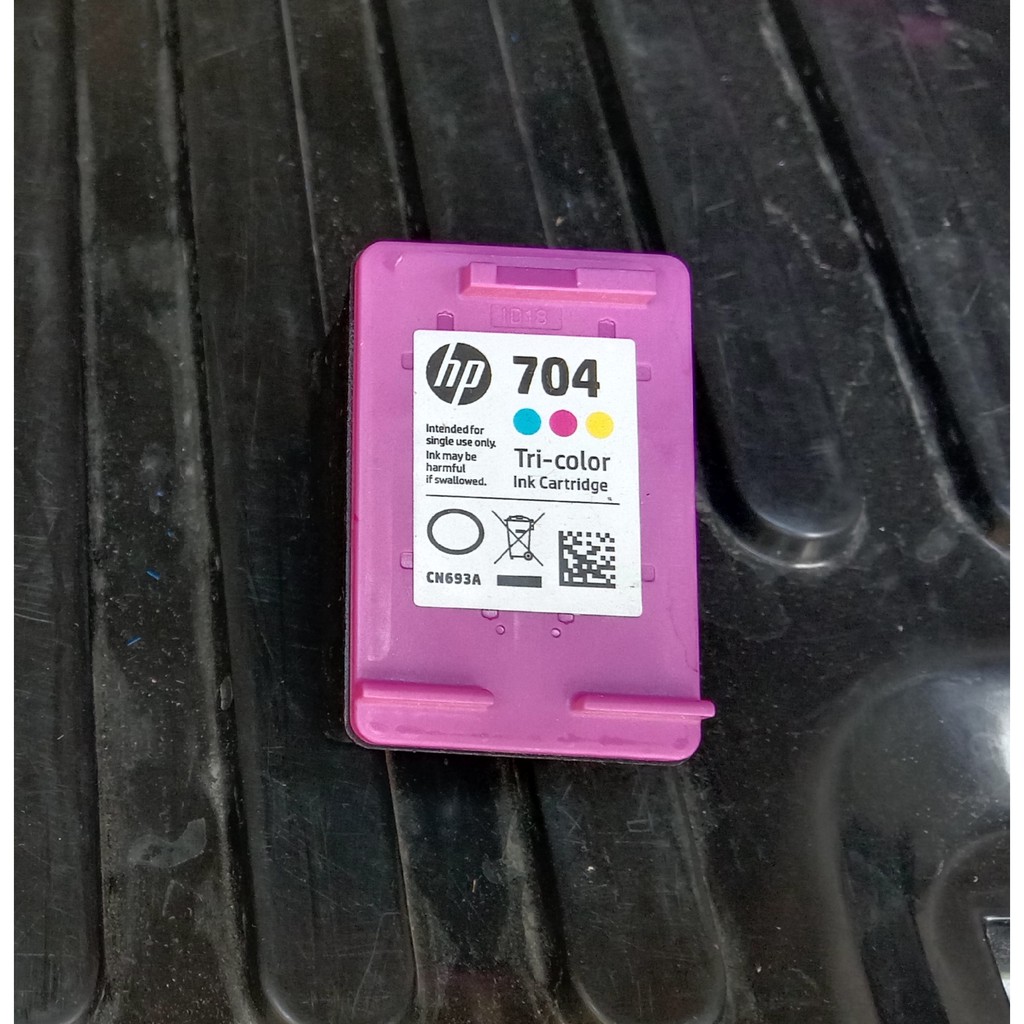Catridge hp704 color bekas original