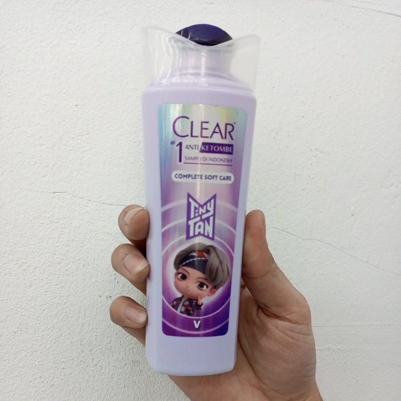 Clear Shampo Anti Ketombe Spesial Edition TinyTan BTS  160ml