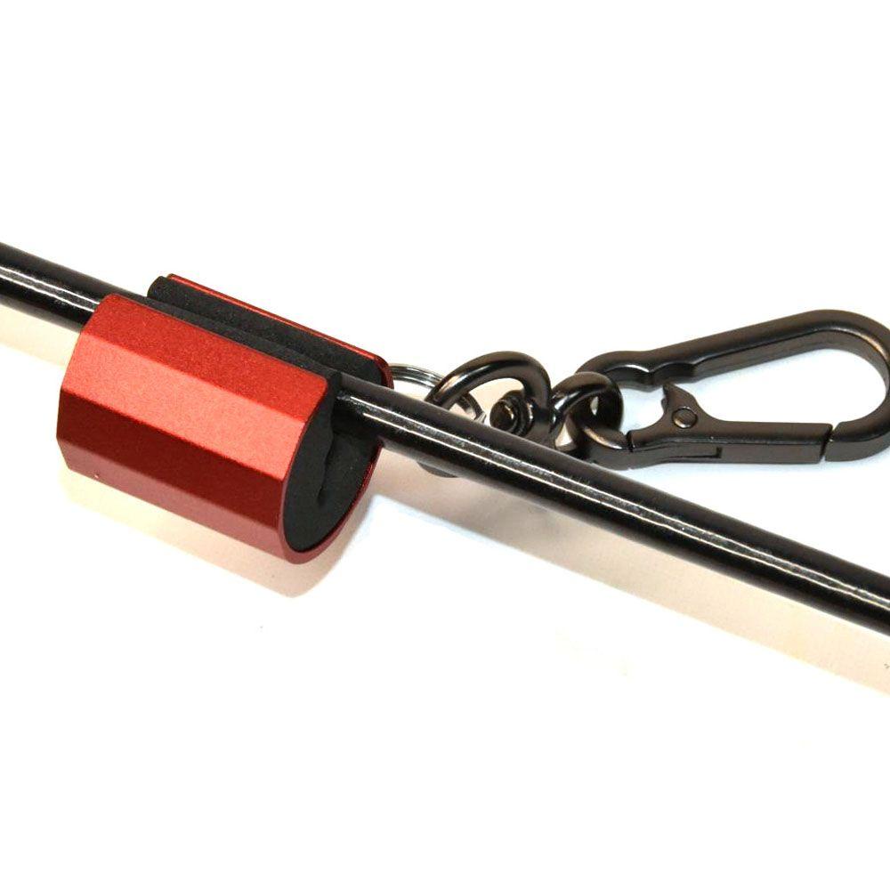 Agustina Luya Batang Gantung Portable Luya Rod Retractable Micro-Things Stream Buckle Memancing Aksesoris