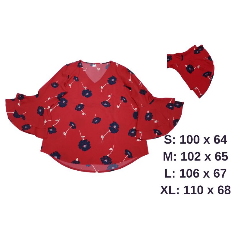 ATASAN WANITA LENGAN PANJANG OLD NAVY ORIGINAL