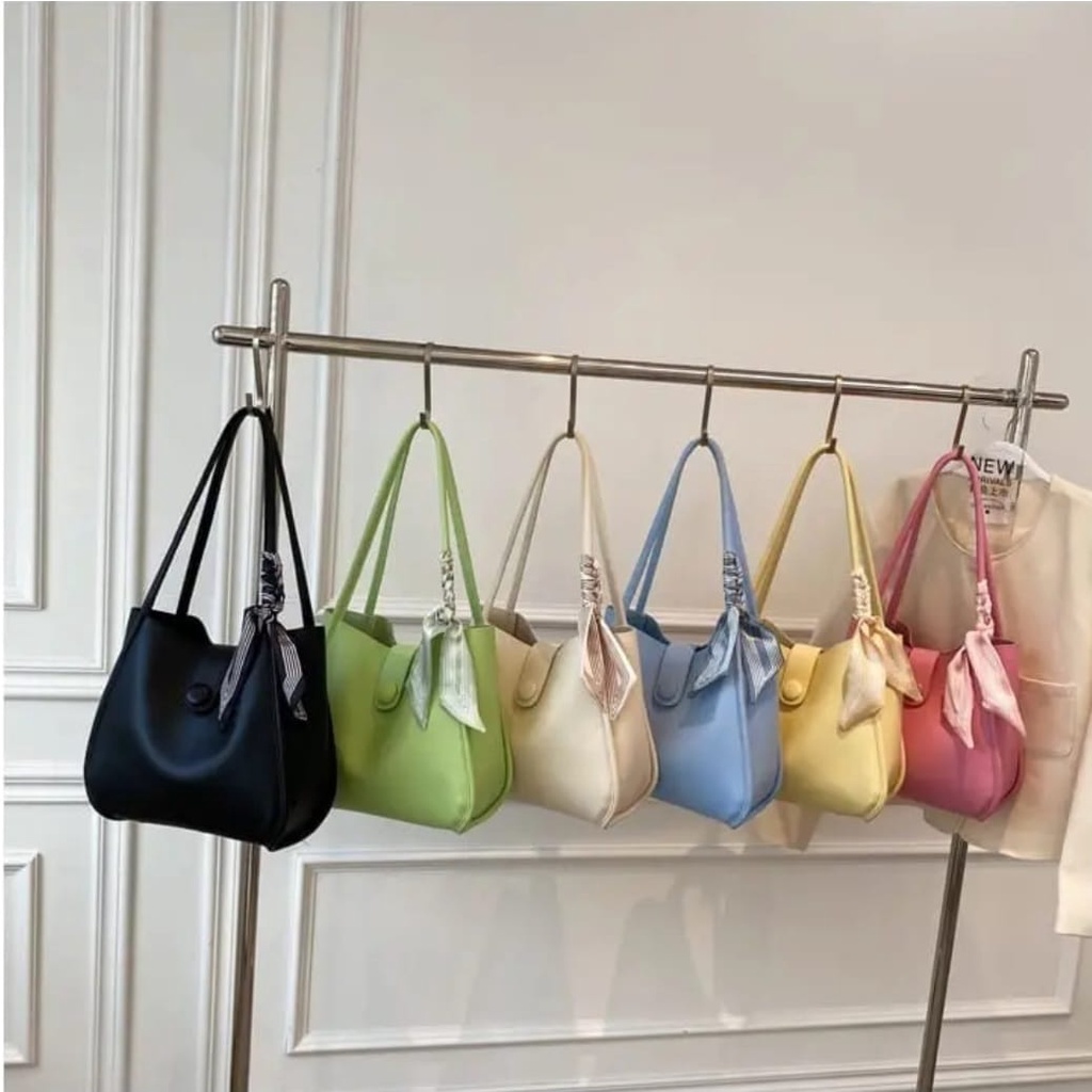 Tas tote bag wanita | Tas kuliah Wanita | Tas Wanita Murah Korea (Tanpa Twilly/Pita) ZamZam FLORIDA
