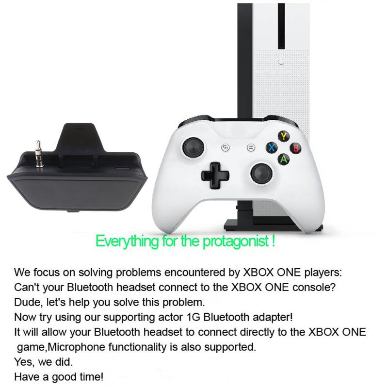 xbox one controller bluetooth headset adapter