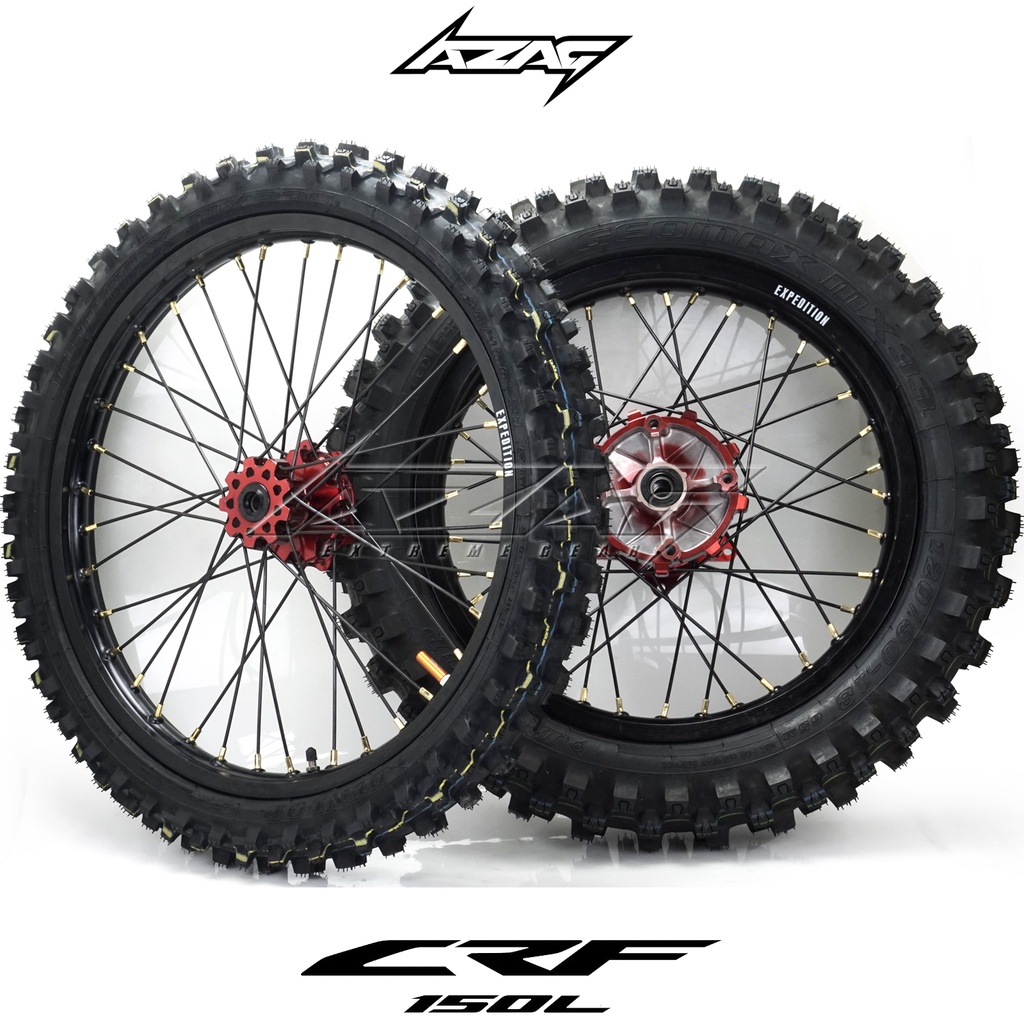 BAN SET CROSS HONDA CRF 150 EXPEDITION BAN DUNLOP GEOMAX MX33