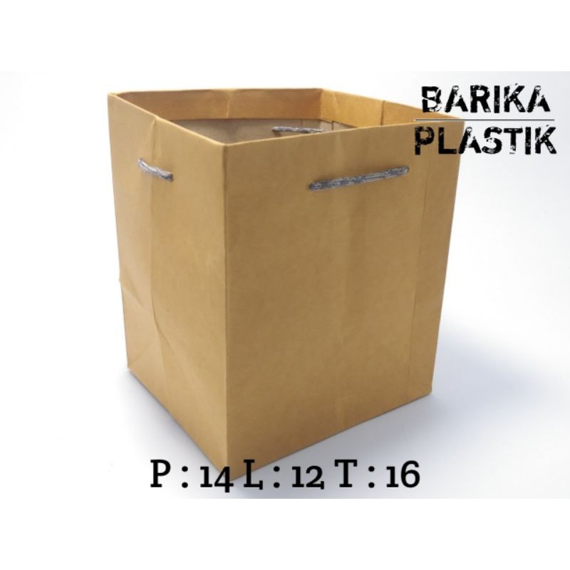 

paperbag polos bahan craft