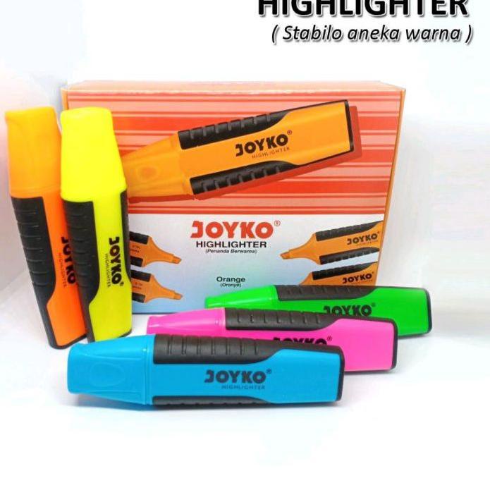 

Beli Segera Stabilo/Highligter Joyko (10 pcs ) T6T~