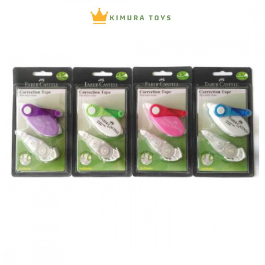 

Penghapus Faber Castell Correction Tape SR-506 FREE REFILL TIPE-X Harga Satuan