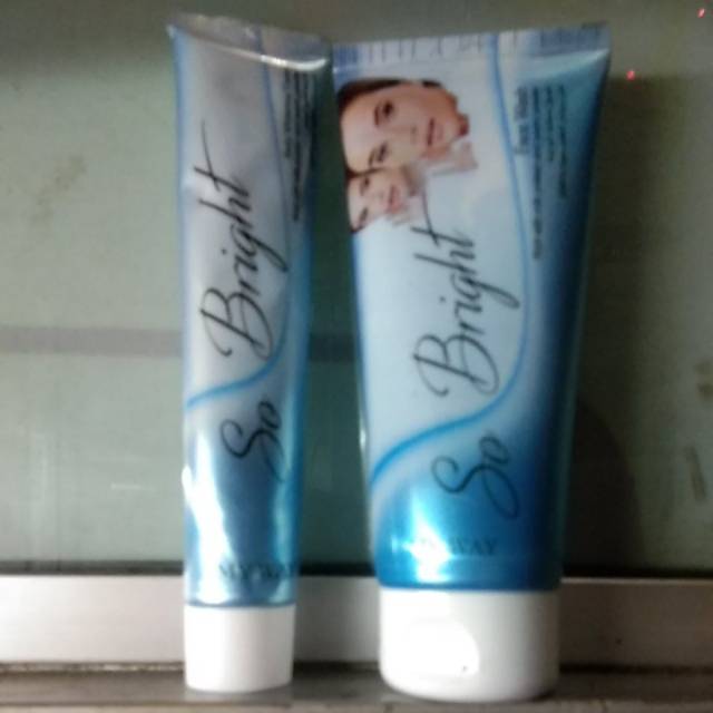 Promo So bright face wash + body whitening cream my way