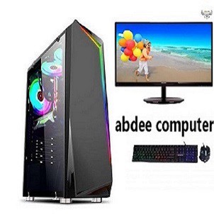 PC GAMING AMD RYZEN 5 3400G RAM 8 GB SSD 120 GB LED 22 IN WIDECSREEN