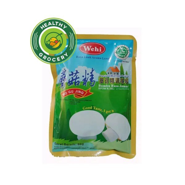 Wehi Kaldu Rasa Jamur 80 gr Granulated Mushroom Bouillon