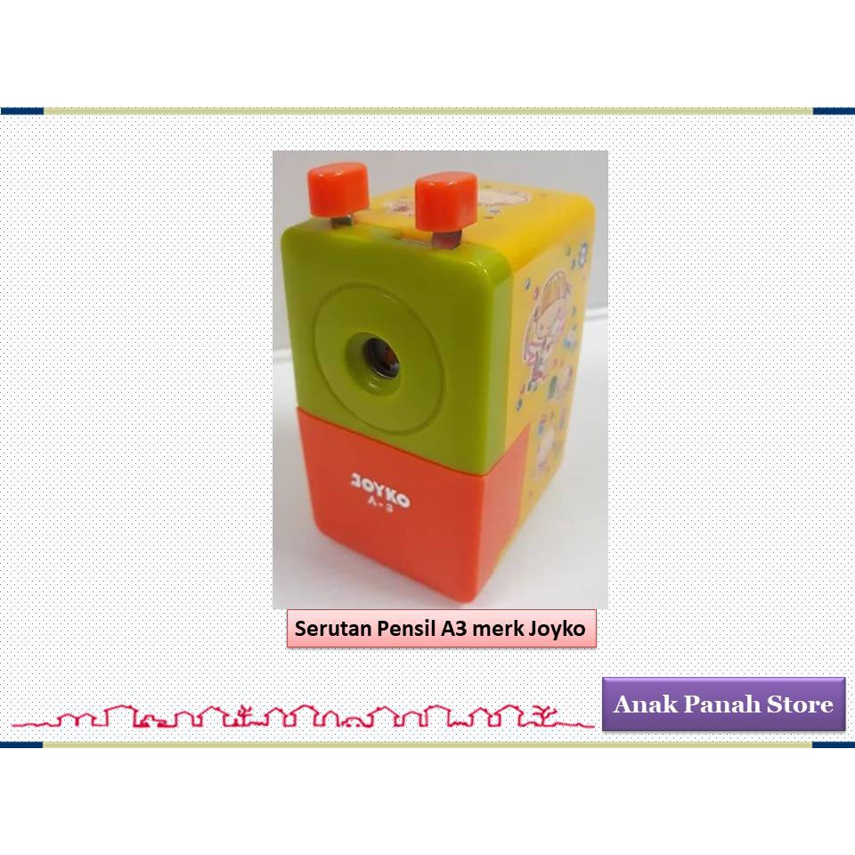 

Serutan Pensil A3 merk Joyko