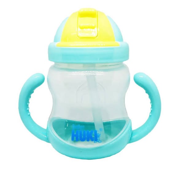 Baby Huki Training Cup With Straw 240ml