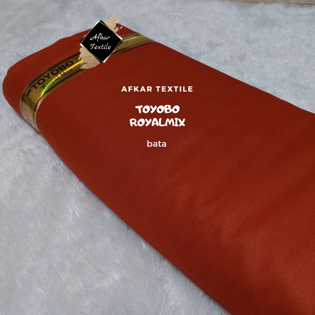 [TERMURAH] KAIN KATUN TOYOBO ROYAL MIX / Royalmix Premium Import / 100% Original Toyobo / Tidak KW-59 Bata