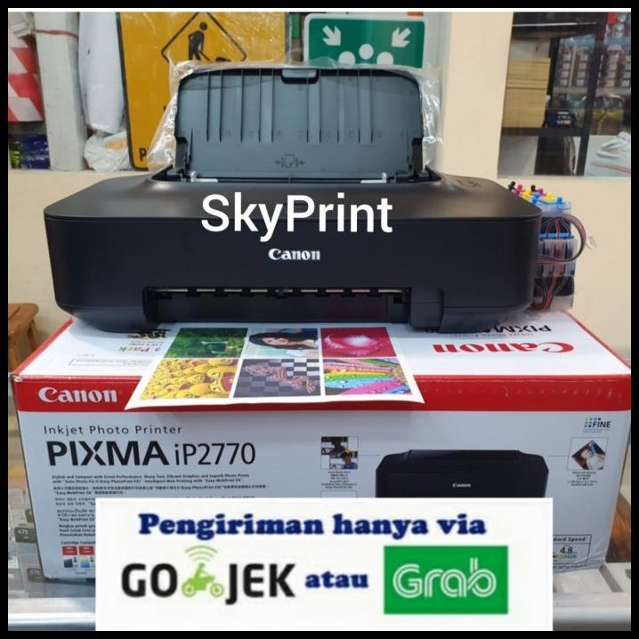 Printer Canon Ip2770 / Ip 2770 + Infus + Dumper