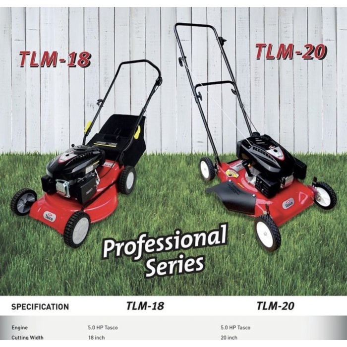 Mesin Potong Rumput Dorong Tasco TLM 20 Lawn Mower TLM-20