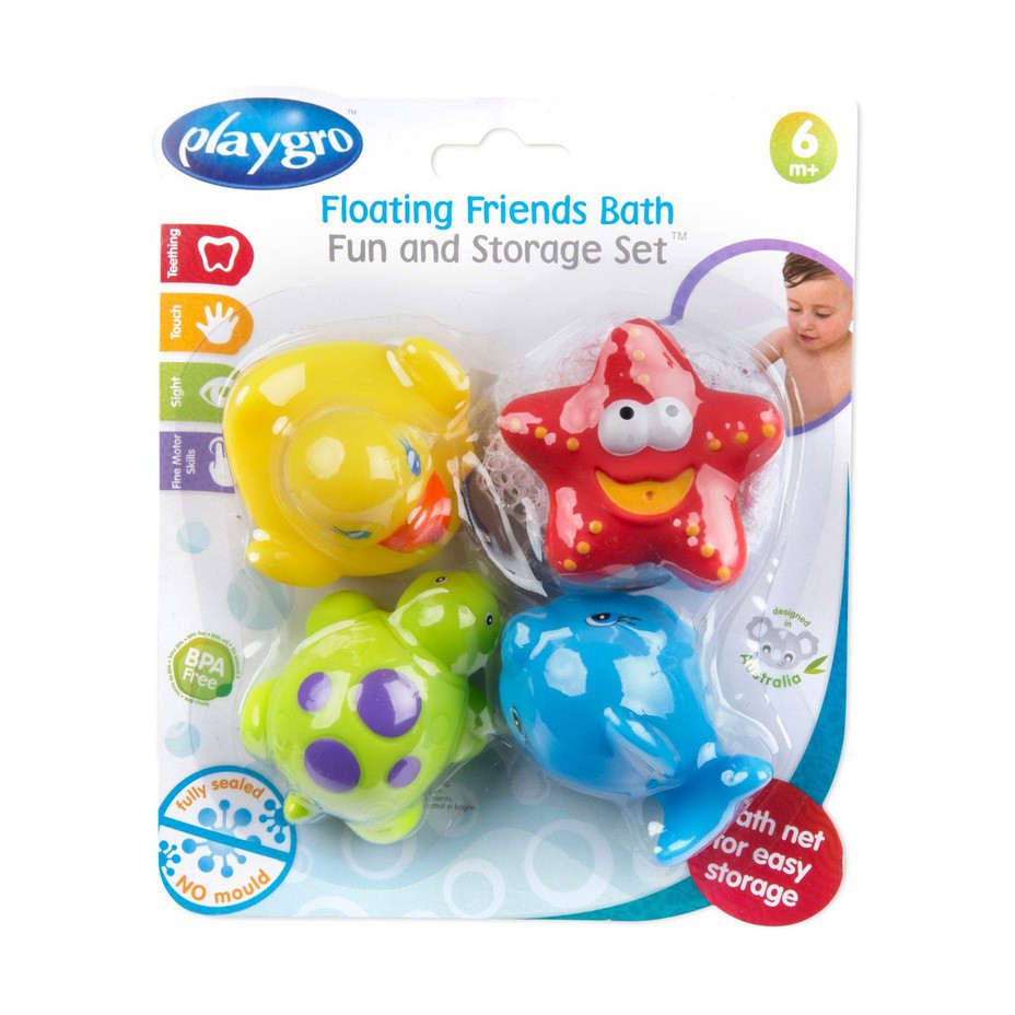 Playgro Floating Friends Bath Fun