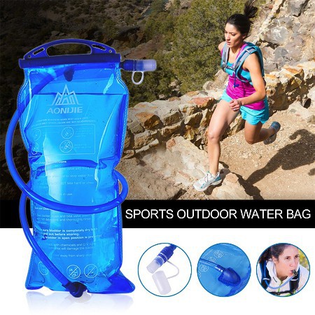 Kantung Air Minum 2L Water Bladder Sepeda Bike Hydration Backpack 2 liter botol TaffSPORT lipat jnp