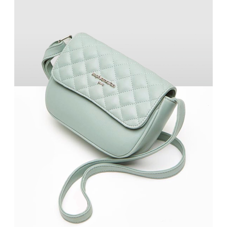 GRACINIA GREEN BAG Sophie Martin Sophie Paris Tas selempang wanita kulit hijau promo terbaru Tas ker
