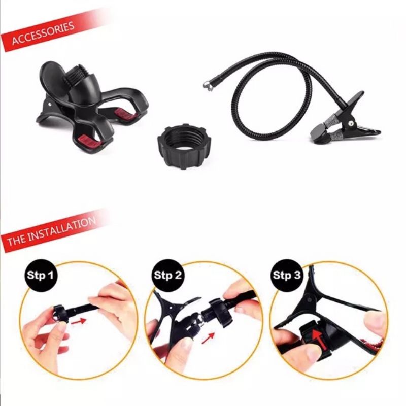 Lazypod BESI ORIGINAL KOKOH Stand Holder Jepit Lazy Pod