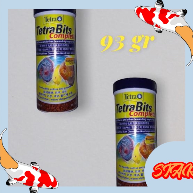 Makanan ikan super premium tetra 93 gr