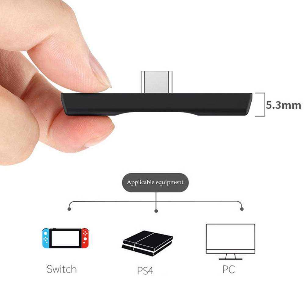 USB Dongle Bluetooth 5.0 Transmitter Nintendo Switch