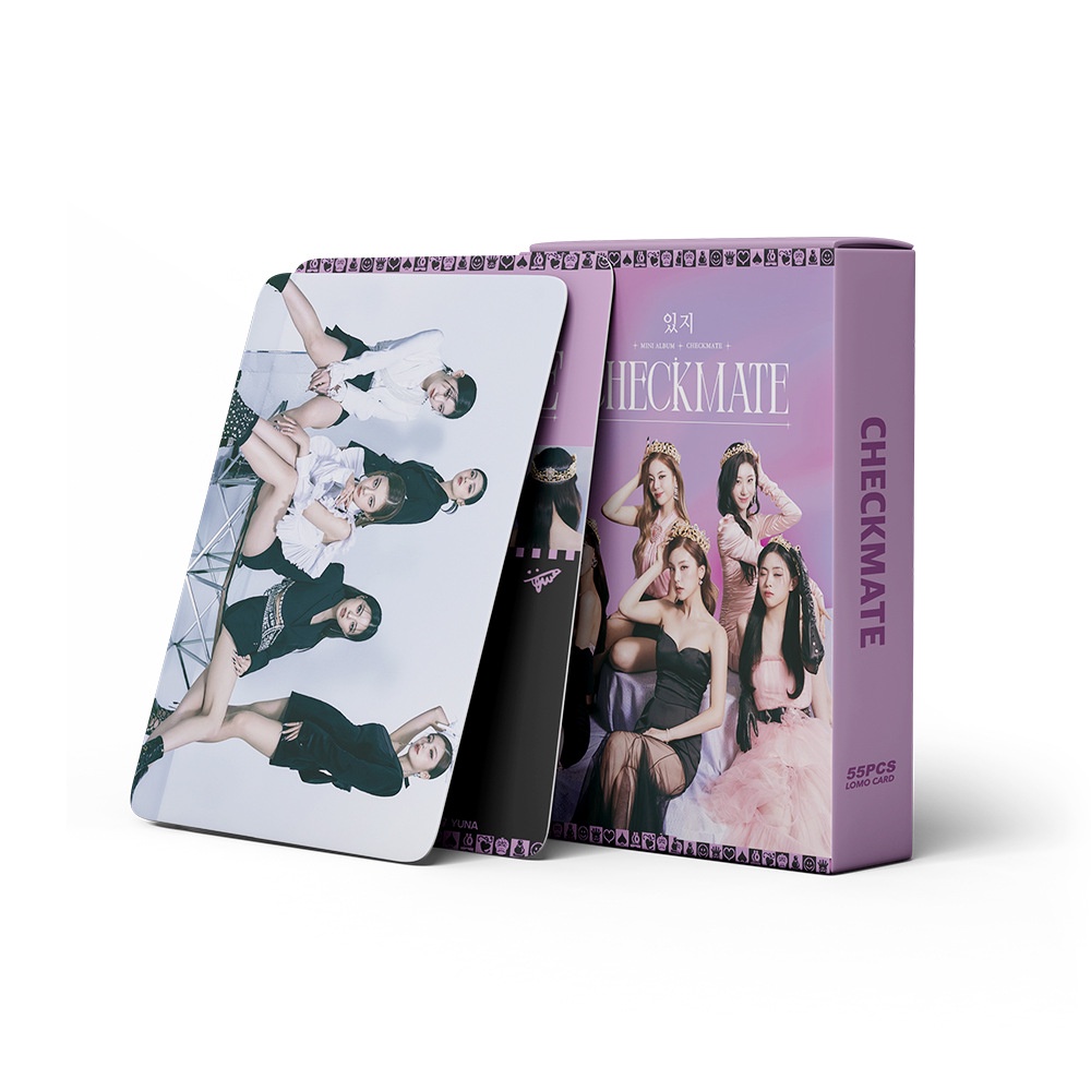 55pcs Kartu Lomo Foto Kpop Album ITZY 2022 Season 's