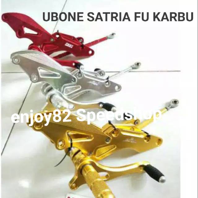 Foot Step Underbone Ukir Satria Fu 150 karbu / Step ukir  / Hunderbone ukir Satria fu 150 bukan Nui