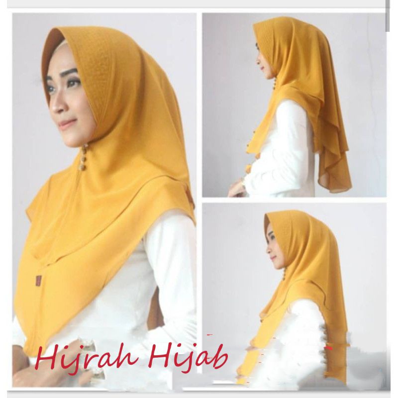 BERGO SERUTI MINI 2 LAYER/KERUDUNG PET SERUTI MINI 2 LAYER/HIJAB PET SERUTI MINI 2 LAYER