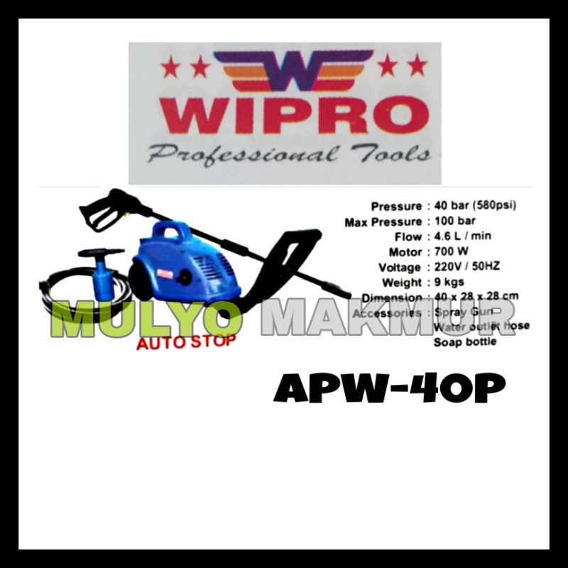 JETCLEANER WIPRO APW-40P