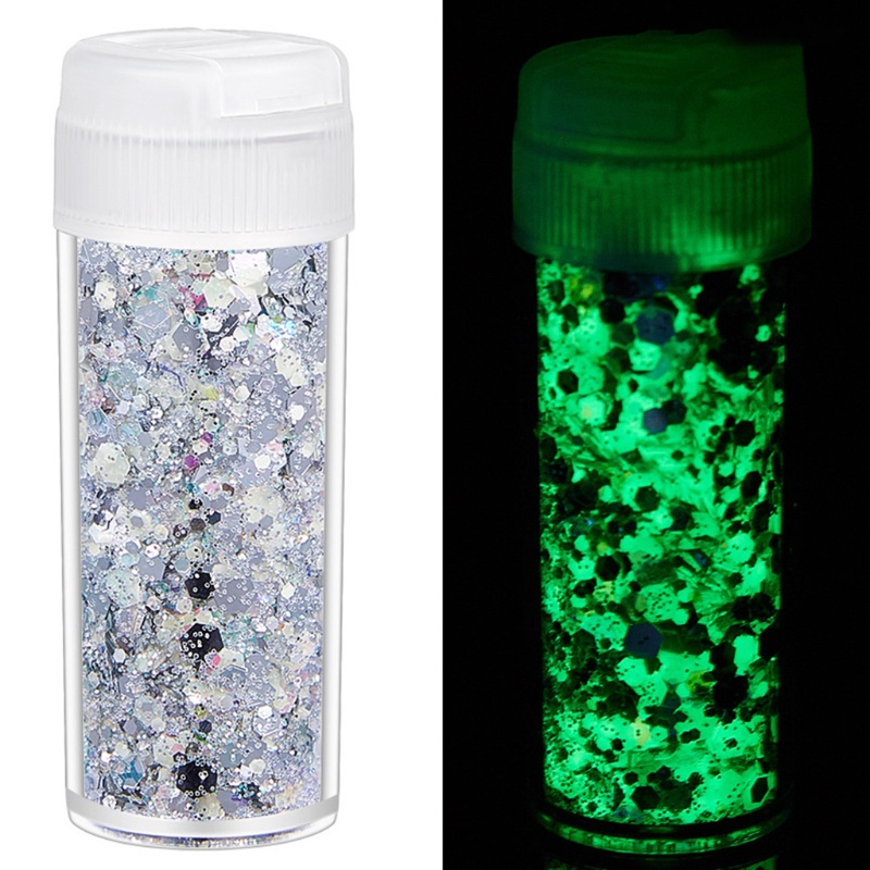 Siy Bubuk Glitter Sequin Epoxy Resin 12 / 18 / 24 Warna Dekorasi Nail Art / Perhiasan Diy