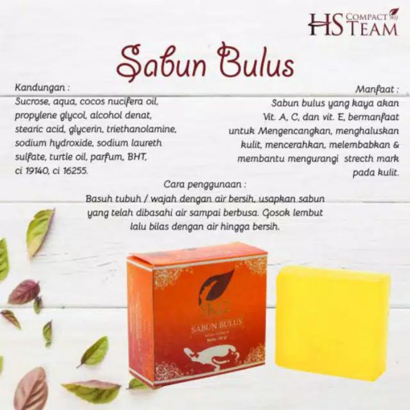 

SABUN BULUS HERBAL/SR12