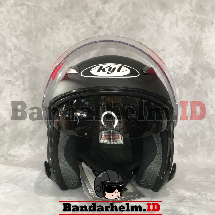 Helm Kyt Galaxy Slide Black Doff Termurah