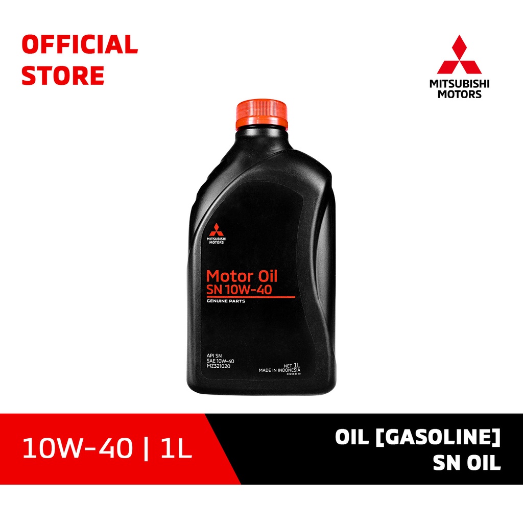 Mitsubishi Motors Genuine Parts Oil [Gasoline] 10W-40 SN Oli 1L